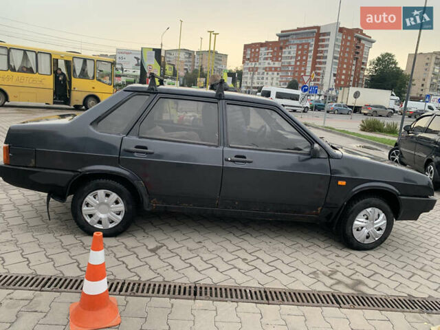 Чорний ВАЗ 21099, об'ємом двигуна 1.5 л та пробігом 400 тис. км за 1200 $, фото 1 на Automoto.ua