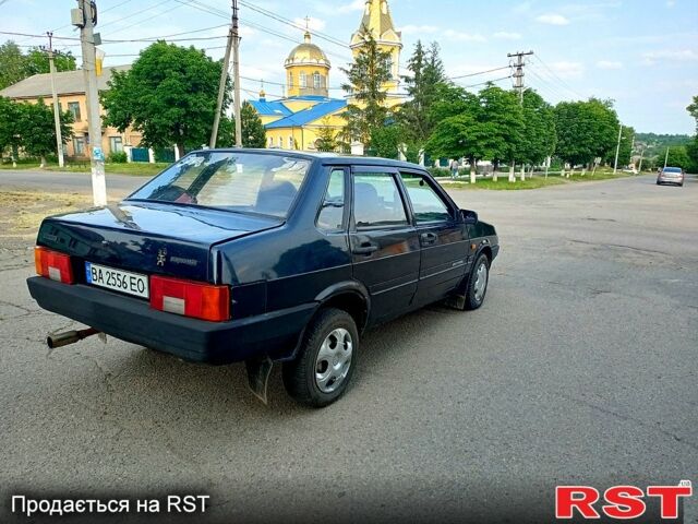 Черный ВАЗ 21099, объемом двигателя 1.5 л и пробегом 45 тыс. км за 1400 $, фото 2 на Automoto.ua