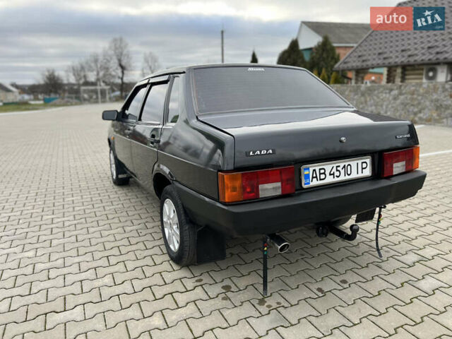 Черный ВАЗ 21099, объемом двигателя 1.5 л и пробегом 220 тыс. км за 1650 $, фото 6 на Automoto.ua