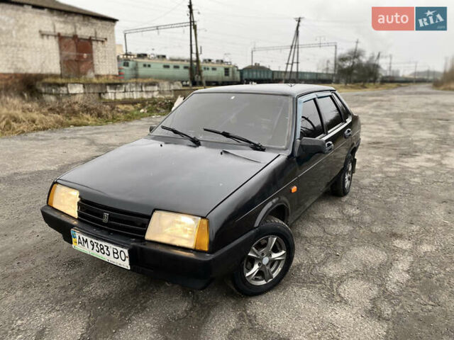 Чорний ВАЗ 21099, об'ємом двигуна 1.5 л та пробігом 124 тис. км за 1750 $, фото 2 на Automoto.ua