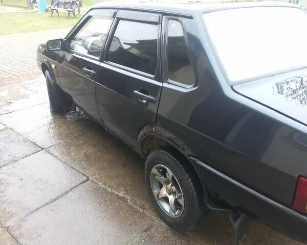 Черный ВАЗ 21099, объемом двигателя 1.6 л и пробегом 168 тыс. км за 800 $, фото 13 на Automoto.ua