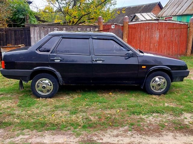 Черный ВАЗ 21099, объемом двигателя 1.5 л и пробегом 250 тыс. км за 1850 $, фото 8 на Automoto.ua