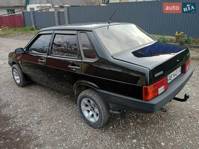 Черный ВАЗ 21099, объемом двигателя 1.5 л и пробегом 156 тыс. км за 1700 $, фото 2 на Automoto.ua