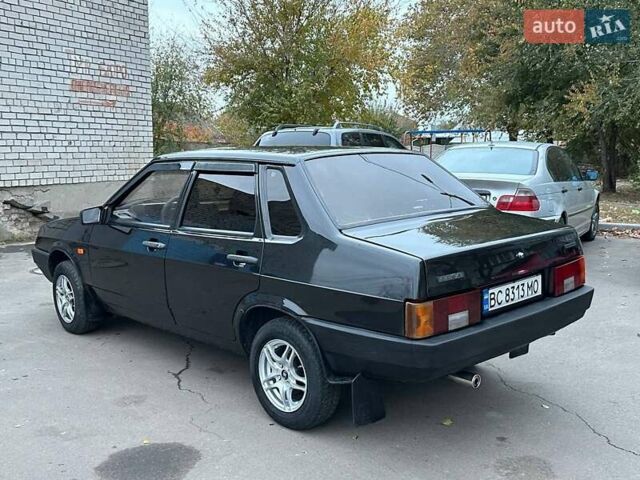 Черный ВАЗ 21099, объемом двигателя 1.5 л и пробегом 160 тыс. км за 2000 $, фото 11 на Automoto.ua