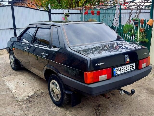Черный ВАЗ 21099, объемом двигателя 1.5 л и пробегом 250 тыс. км за 1850 $, фото 2 на Automoto.ua