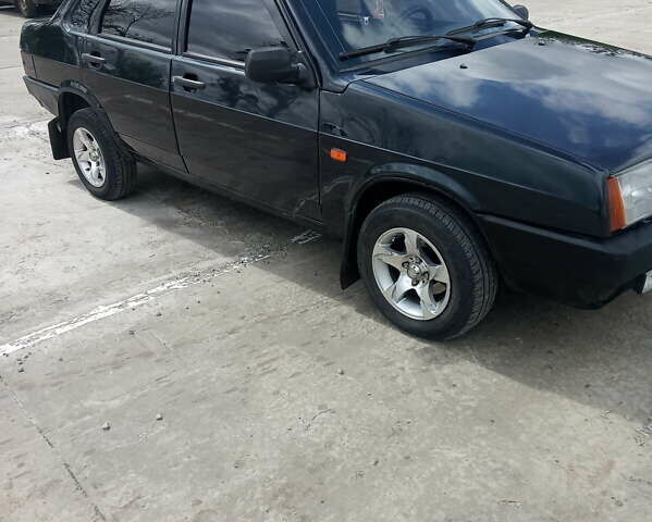 Черный ВАЗ 21099, объемом двигателя 1.6 л и пробегом 144 тыс. км за 2500 $, фото 2 на Automoto.ua