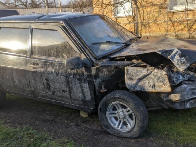 Черный ВАЗ 21099, объемом двигателя 0 л и пробегом 148 тыс. км за 500 $, фото 21 на Automoto.ua