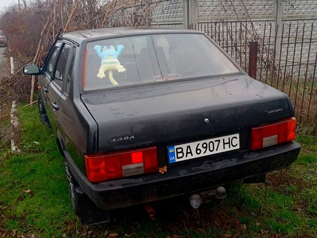 Черный ВАЗ 21099, объемом двигателя 1.5 л и пробегом 217 тыс. км за 1500 $, фото 1 на Automoto.ua