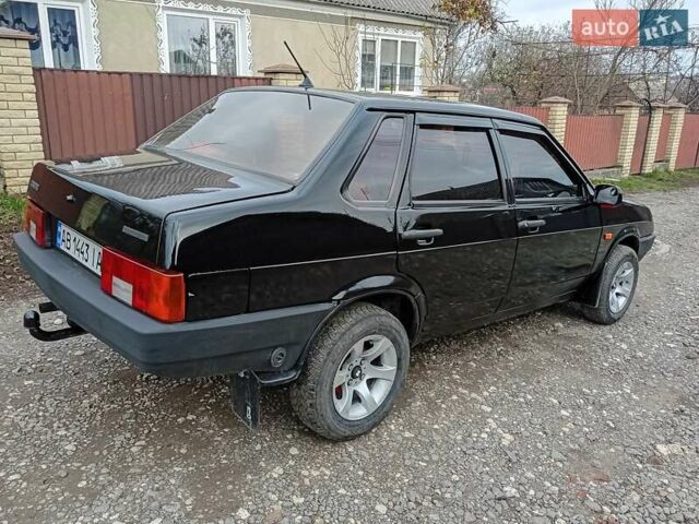 Черный ВАЗ 21099, объемом двигателя 1.5 л и пробегом 156 тыс. км за 1700 $, фото 7 на Automoto.ua