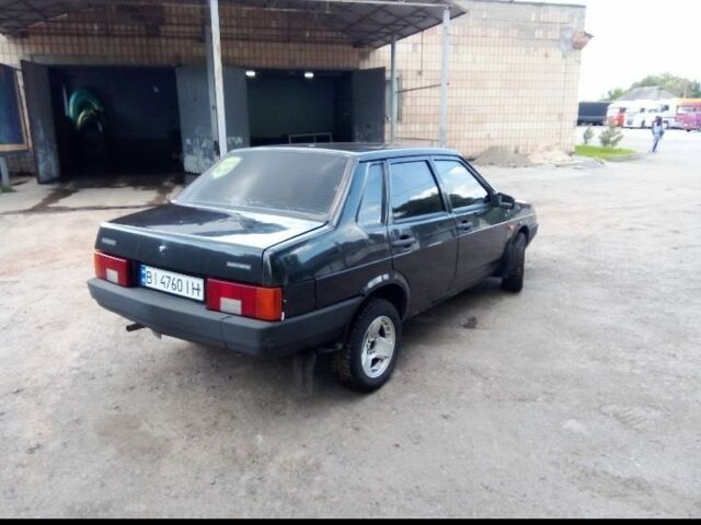 Черный ВАЗ 21099, объемом двигателя 1.5 л и пробегом 99 тыс. км за 1400 $, фото 4 на Automoto.ua