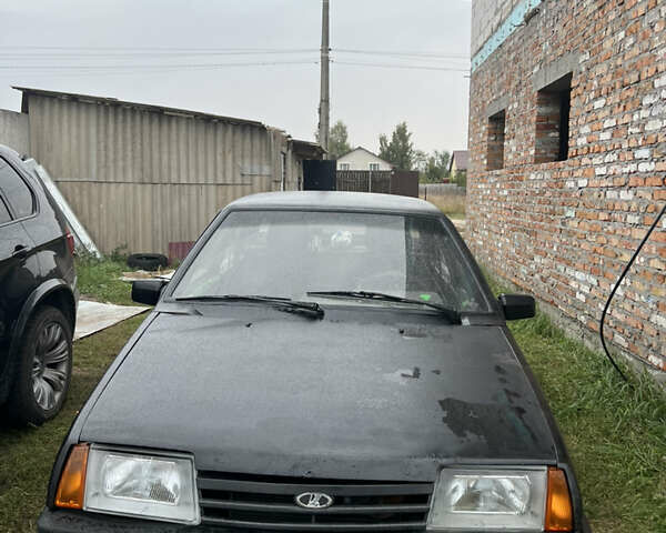 Черный ВАЗ 21099, объемом двигателя 1.6 л и пробегом 100 тыс. км за 723 $, фото 1 на Automoto.ua