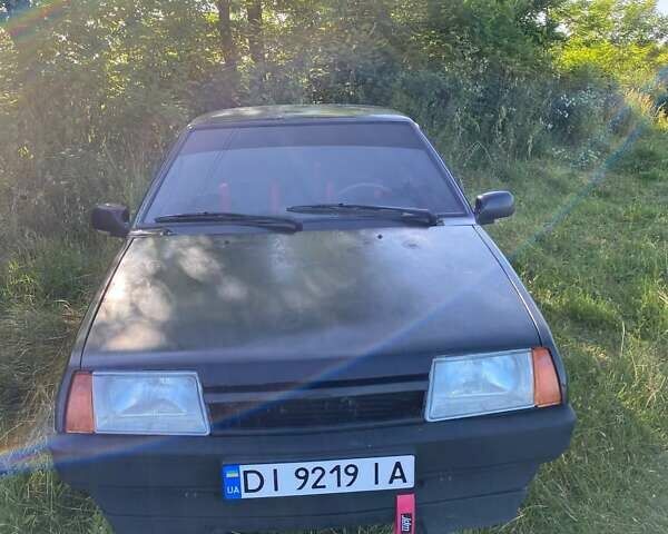 Черный ВАЗ 21099, объемом двигателя 1.5 л и пробегом 228 тыс. км за 1200 $, фото 1 на Automoto.ua