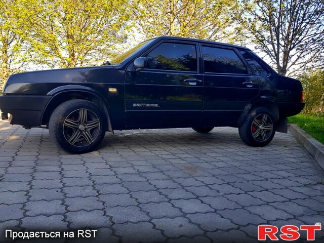 Чорний ВАЗ 21099, об'ємом двигуна 1.5 л та пробігом 158 тис. км за 1950 $, фото 6 на Automoto.ua