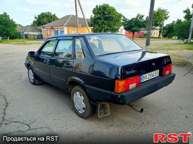 Черный ВАЗ 21099, объемом двигателя 1.5 л и пробегом 45 тыс. км за 1400 $, фото 3 на Automoto.ua