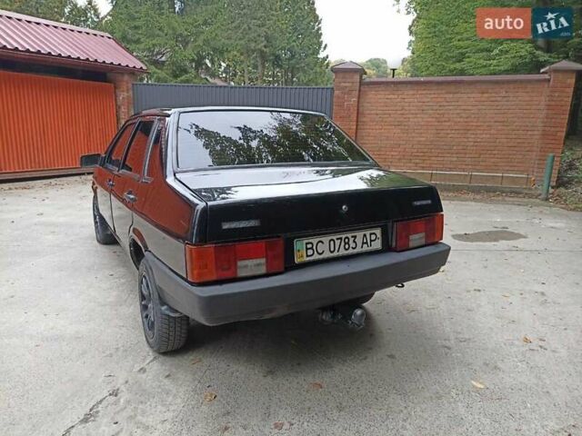 Черный ВАЗ 21099, объемом двигателя 1.5 л и пробегом 262 тыс. км за 1450 $, фото 11 на Automoto.ua