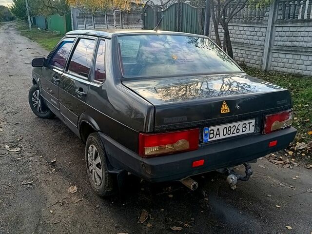 Черный ВАЗ 21099, объемом двигателя 1.5 л и пробегом 250 тыс. км за 1250 $, фото 3 на Automoto.ua