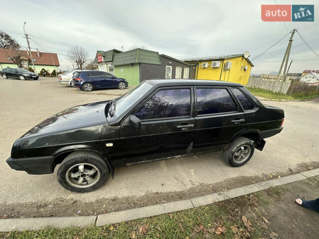 Черный ВАЗ 21099, объемом двигателя 1.6 л и пробегом 240 тыс. км за 1500 $, фото 1 на Automoto.ua