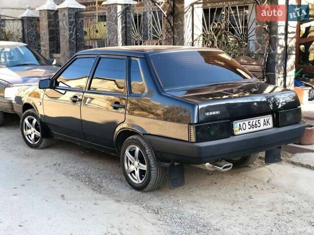 Черный ВАЗ 21099, объемом двигателя 1.6 л и пробегом 24 тыс. км за 6971 $, фото 1 на Automoto.ua