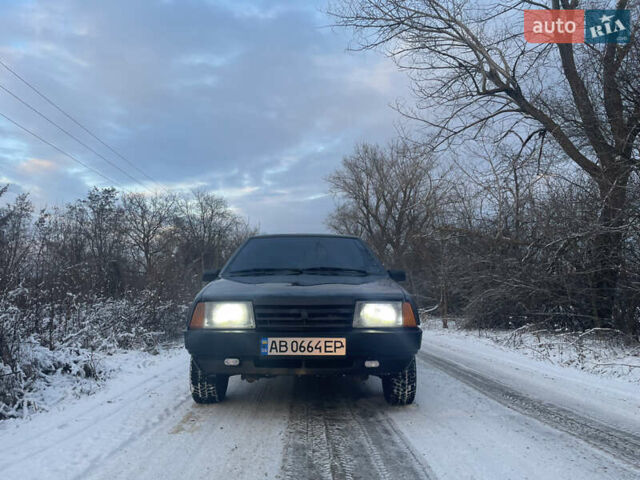 Черный ВАЗ 21099, объемом двигателя 1.6 л и пробегом 200 тыс. км за 1499 $, фото 5 на Automoto.ua
