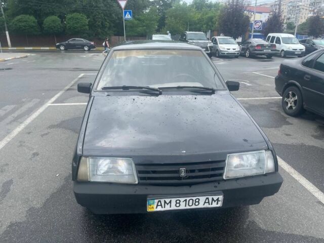 Чорний ВАЗ 21099, об'ємом двигуна 1.6 л та пробігом 200 тис. км за 1200 $, фото 1 на Automoto.ua