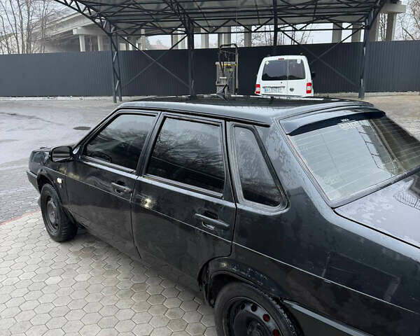 Черный ВАЗ 21099, объемом двигателя 1.5 л и пробегом 300 тыс. км за 2000 $, фото 4 на Automoto.ua