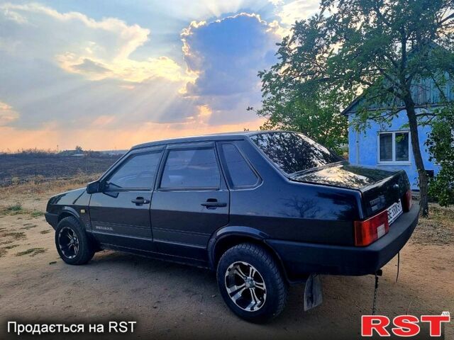 Черный ВАЗ 21099, объемом двигателя 1.6 л и пробегом 177 тыс. км за 1850 $, фото 1 на Automoto.ua