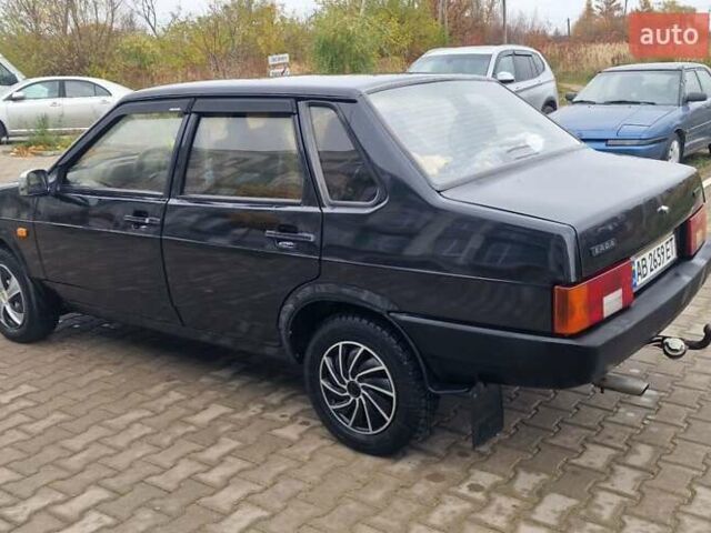 Черный ВАЗ 21099, объемом двигателя 1.6 л и пробегом 125 тыс. км за 1650 $, фото 4 на Automoto.ua