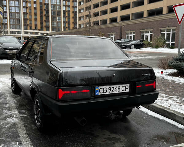 Черный ВАЗ 21099, объемом двигателя 1.6 л и пробегом 261 тыс. км за 1400 $, фото 2 на Automoto.ua