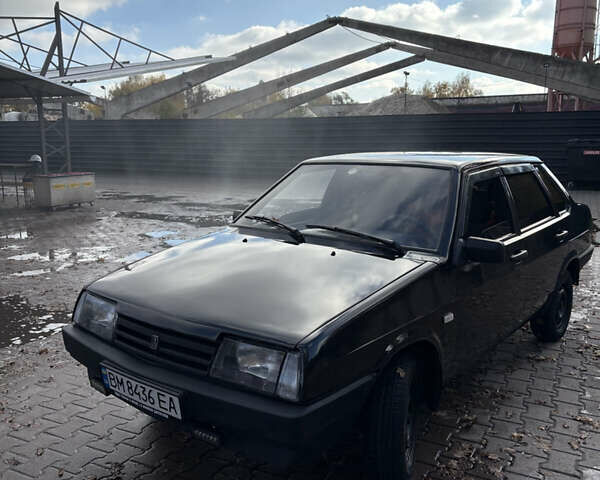 Черный ВАЗ 21099, объемом двигателя 1.6 л и пробегом 146 тыс. км за 2100 $, фото 2 на Automoto.ua