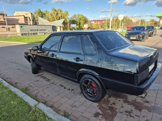 Черный ВАЗ 21099, объемом двигателя 1.6 л и пробегом 250 тыс. км за 2100 $, фото 6 на Automoto.ua