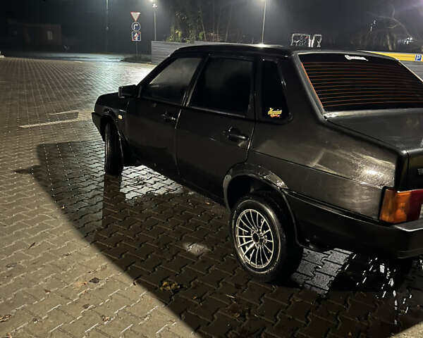 Чорний ВАЗ 21099, об'ємом двигуна 1.6 л та пробігом 207 тис. км за 1650 $, фото 3 на Automoto.ua