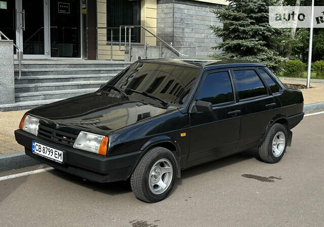 Черный ВАЗ 21099, объемом двигателя 1.6 л и пробегом 150 тыс. км за 2499 $, фото 3 на Automoto.ua