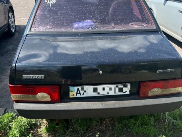 Черный ВАЗ 21099, объемом двигателя 1.6 л и пробегом 200 тыс. км за 1400 $, фото 1 на Automoto.ua