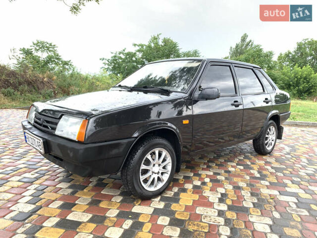 Черный ВАЗ 21099, объемом двигателя 1.6 л и пробегом 150 тыс. км за 2800 $, фото 12 на Automoto.ua