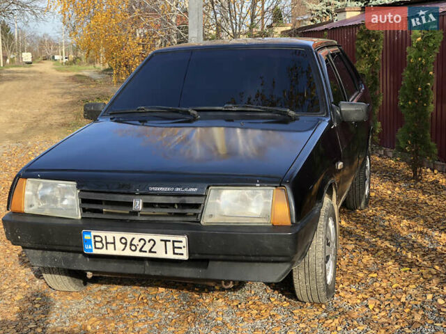 Черный ВАЗ 21099, объемом двигателя 1.6 л и пробегом 161 тыс. км за 1650 $, фото 10 на Automoto.ua