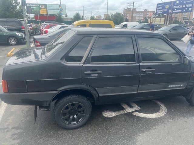 Чорний ВАЗ 21099, об'ємом двигуна 1.6 л та пробігом 200 тис. км за 1200 $, фото 2 на Automoto.ua