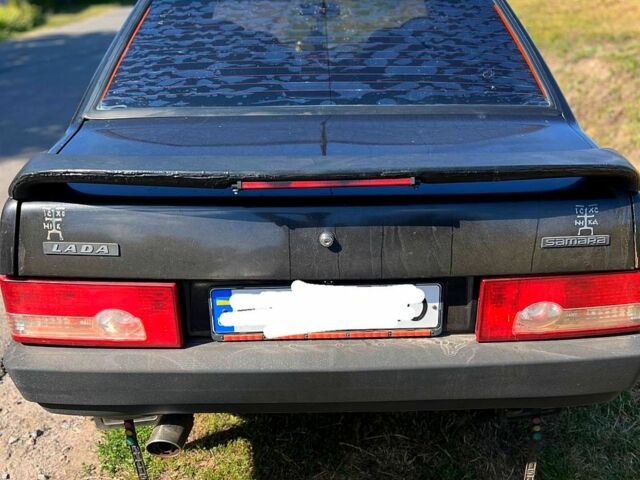 Черный ВАЗ 21099, объемом двигателя 1.6 л и пробегом 178 тыс. км за 1700 $, фото 4 на Automoto.ua