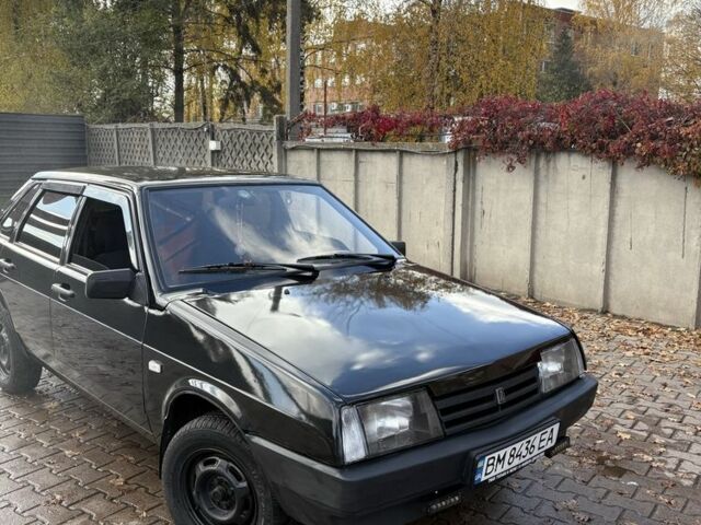 Черный ВАЗ 21099, объемом двигателя 1.6 л и пробегом 146 тыс. км за 2100 $, фото 2 на Automoto.ua