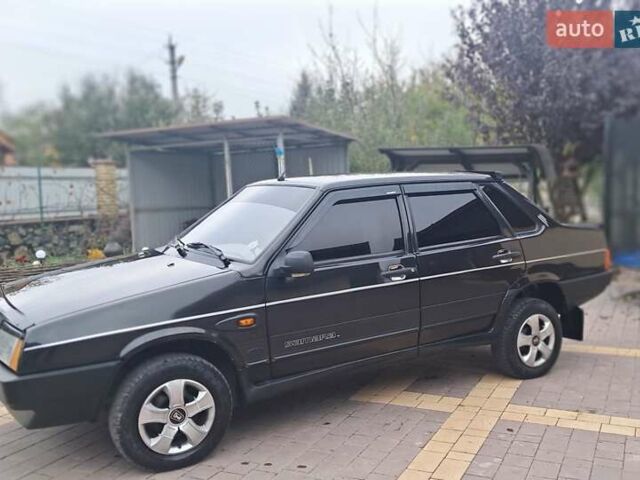 Черный ВАЗ 21099, объемом двигателя 1.6 л и пробегом 163 тыс. км за 2450 $, фото 4 на Automoto.ua