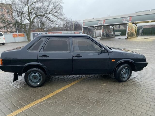 Черный ВАЗ 21099, объемом двигателя 1.6 л и пробегом 250 тыс. км за 1600 $, фото 4 на Automoto.ua