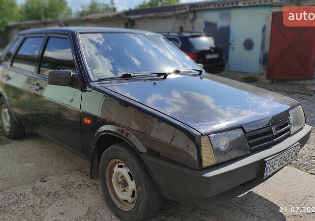 Черный ВАЗ 21099, объемом двигателя 1.5 л и пробегом 193 тыс. км за 2500 $, фото 1 на Automoto.ua