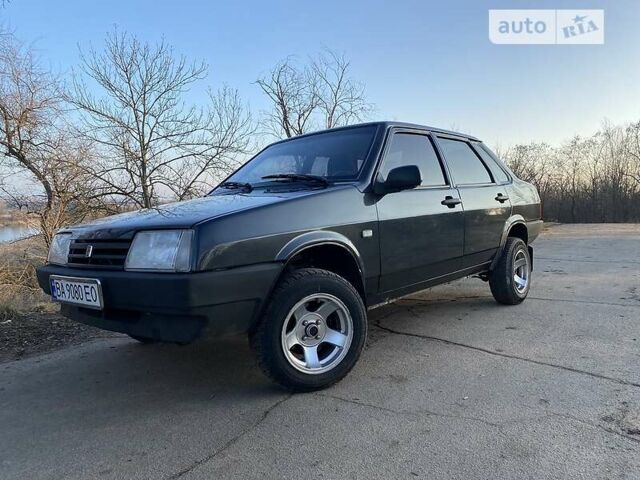 Черный ВАЗ 21099, объемом двигателя 1.6 л и пробегом 227 тыс. км за 2900 $, фото 11 на Automoto.ua