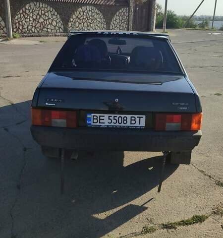 Черный ВАЗ 21099, объемом двигателя 1.6 л и пробегом 130 тыс. км за 2400 $, фото 2 на Automoto.ua