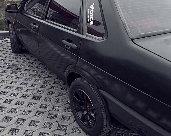 Черный ВАЗ 21099, объемом двигателя 1.6 л и пробегом 164 тыс. км за 1200 $, фото 2 на Automoto.ua