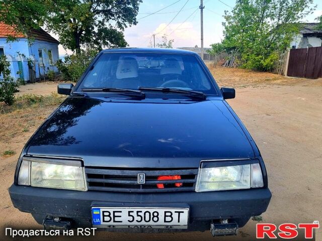Черный ВАЗ 21099, объемом двигателя 1.6 л и пробегом 177 тыс. км за 1850 $, фото 4 на Automoto.ua