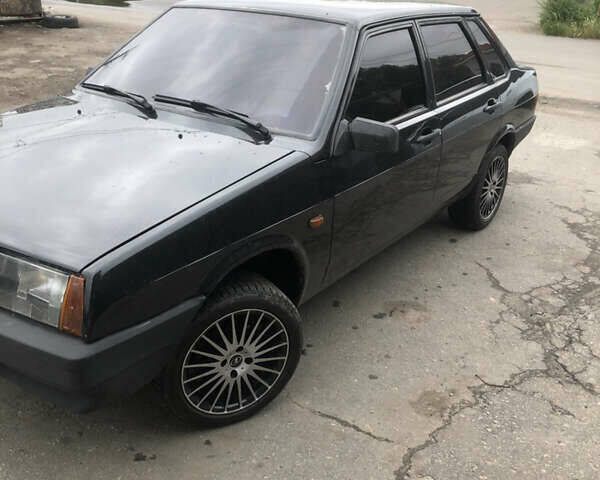 Черный ВАЗ 21099, объемом двигателя 1.6 л и пробегом 240 тыс. км за 2500 $, фото 7 на Automoto.ua