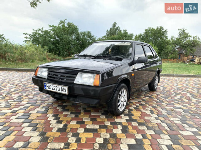 Черный ВАЗ 21099, объемом двигателя 1.6 л и пробегом 150 тыс. км за 2800 $, фото 6 на Automoto.ua