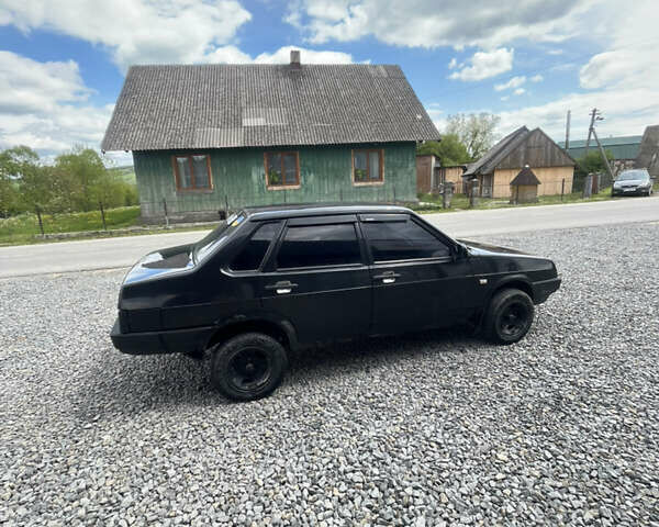 Черный ВАЗ 21099, объемом двигателя 1.6 л и пробегом 220 тыс. км за 1850 $, фото 3 на Automoto.ua