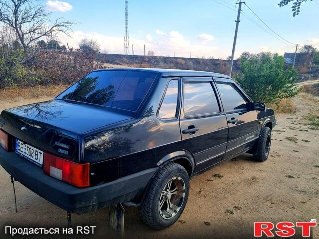 Черный ВАЗ 21099, объемом двигателя 1.6 л и пробегом 177 тыс. км за 1850 $, фото 5 на Automoto.ua