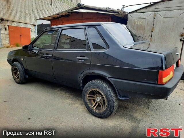 Чорний ВАЗ 21099, об'ємом двигуна 1.6 л та пробігом 152 тис. км за 1450 $, фото 6 на Automoto.ua